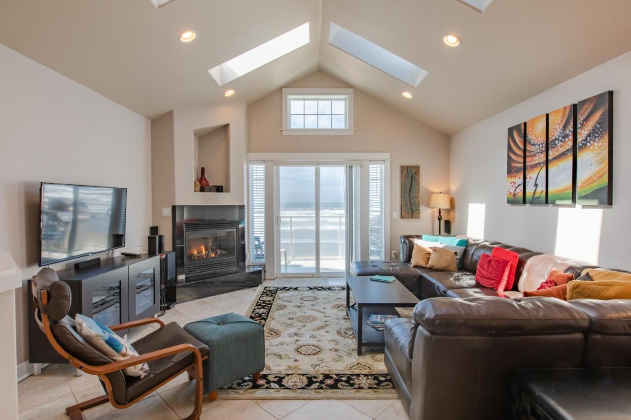 Rockaway Beach Vibes,Waterfront Oceanfront Rockaway Beach House Near Downtown,Wifi, Washer Dryer Kültér fotó