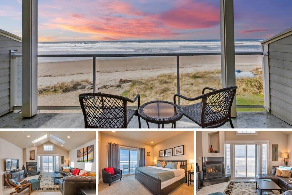 Rockaway Beach Vibes,Waterfront Oceanfront Rockaway Beach House Near Downtown,Wifi, Washer Dryer Kültér fotó